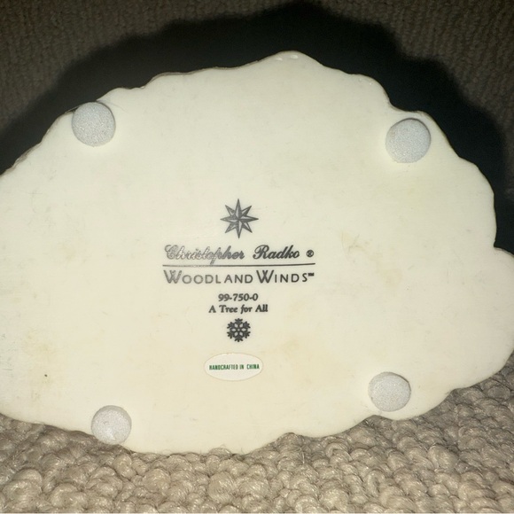 Vintage Christopher Radko Woodland Winds A Tree For All - Picture 3 of 3